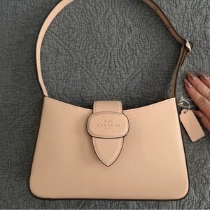 Coach Eliza Shoulder Bag in Pale Pink / Blush